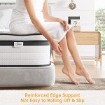 TeQsli 4FT6 Gel Memory Foam Double Mattress