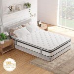 TeQsli 4FT6 Gel Memory Foam Double Mattress