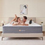 Hiepunos 3FT Gel Memory Foam Mattress