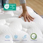 Vesgantti 4FT6 Blue Velvet Pocket Sprung Mattress