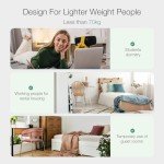 Novilla 3FT 8-Inch Soft Pocket Sprung Mattress