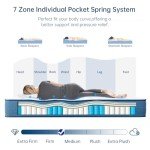 8-Inch Double Pocket Sprung Memory Foam Mattress