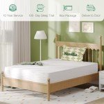 Novilla 3FT 8-Inch Soft Pocket Sprung Mattress