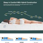 8-Inch Pocket Sprung Memory Foam Mattress 90x190cm
