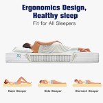 Kono King Size 20cm Memory Foam Mattress