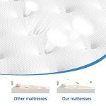 Comfortable 3ft Pocket Sprung Mattress with Memory Foam