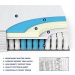 Kono King Size 20cm Memory Foam Mattress