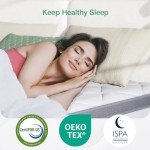 Novilla 9.8" Deep Pocket Single Bed Mattress