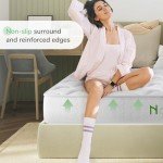Novilla 8-Inch Medium Firm Pocket Sprung Mattress