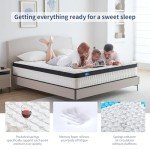 12-Inch King Size Mattress for Back Pain Relief