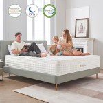 10.2-Inch King Size Hybrid Mattress with Pocket Springs