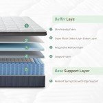 Memory Foam Pocket Sprung 4FT6 Double Mattress