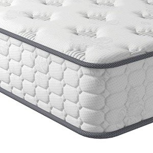 Vesgantti 9.8" Double Pocket Sprung Mattress - Grey