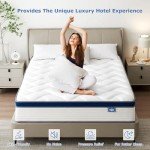 Comfort Gel Memory Foam Double Mattress - 4FT6