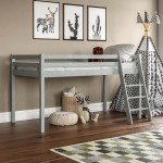 Sydney High Sleeper Bunk Bed in Grey