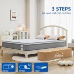 10-Inch Pocket Sprung Double Mattress with 9-Zone Support