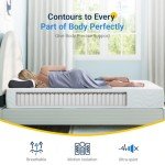 Avenco 8-Inch Pocket Sprung Small Single Mattress