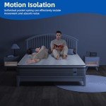 10-Inch Pocket Sprung Double Mattress with 9-Zone Support