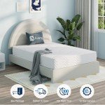 Avenco 8-Inch Pocket Sprung Small Single Mattress