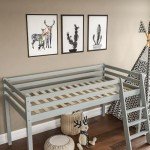 Sydney High Sleeper Bunk Bed in Grey