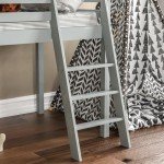 Sydney High Sleeper Bunk Bed in Grey