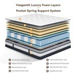 Vesgantti 11-Inch Pocket Sprung Single Mattress