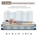 Vesgantti 11-Inch Pocket Sprung Single Mattress