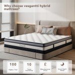 Vesgantti 11-Inch Pocket Sprung Single Mattress