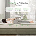 Novilla 7-Inch Gel Memory Foam Mattress - 3FT