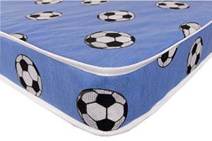 Comfort Plus Spring Mattress for Bunk Beds – Blue Football
