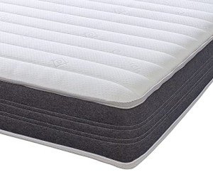 Sirocco Grey Hybrid Spring & Memory Fibre Mattress