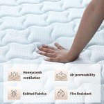 Comfortable 4FT6 Spring & Memory Foam Mattress