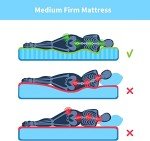 Comfortable 4FT6 Spring & Memory Foam Mattress