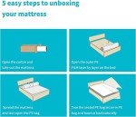 Comfortable 4FT6 Spring & Memory Foam Mattress