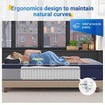 Comfortable 4ft 6 Double Pocket Sprung Mattress