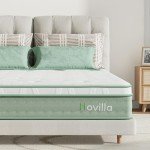 Novilla 9.8" Gel Memory Foam Bunk Bed Mattress