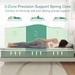 Novilla 9.8" Gel Memory Foam Bunk Bed Mattress