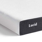LUCID 13 cm Cooling Gel Memory Foam Mattress