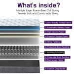 Kono 4FT6 Memory Foam Hybrid Mattress 135x190cm