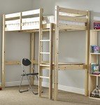 Celeste High Sleeper Loft Bunk Bed with Desk
