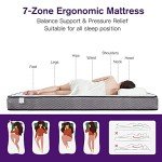 Kono 4FT6 Memory Foam Hybrid Mattress 135x190cm