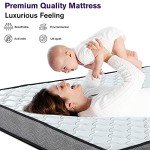 Kono 4FT6 Memory Foam Hybrid Mattress 135x190cm