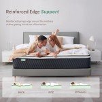 12-Inch Hybrid Memory Foam Bunk Bed Mattress