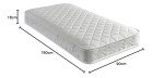 Starlight Classic Hybrid Memory Foam Mattress - 90x190cm