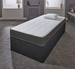3ft Single Wave Grey Spring Value Mattress