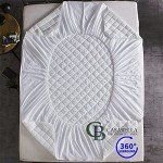 Extra Deep Quilted Mattress Protector for Bunk Beds