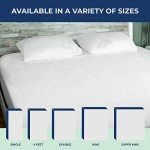 Waterproof Single Mattress Protector with Fitted Skirt