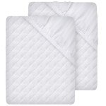 BedLooms Pack of 2 Quilted Mattress Protectors