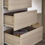 White Kids High Sleeper with Storage - Ocean Wood