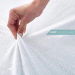 Olivia Rocco Waterproof Fitted Mattress Protector (Single)